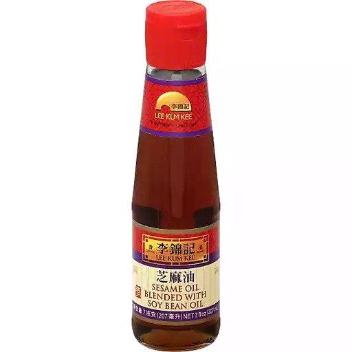 Lee Kum Kee Sesame Oil, Blended with Soy Bean Oil