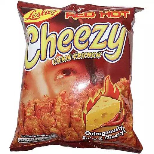 Leslies Chip Red Hot Cheese 70g