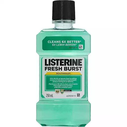 Listerine Mouthwash Fresh Burst 250ml