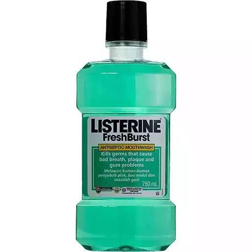 Listerine Mouthwash Fresh Burst 750ml