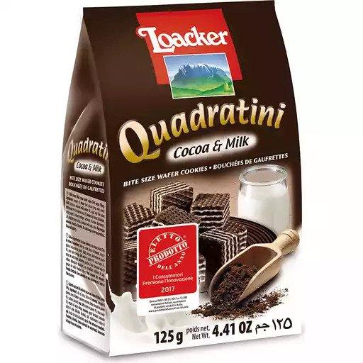 Loacker Cocoa and Milk Wafer 125g