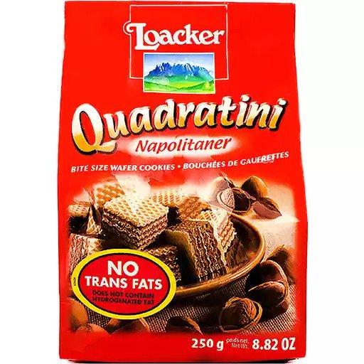 Loacker Quadratini Napolitaner Wafer 250g