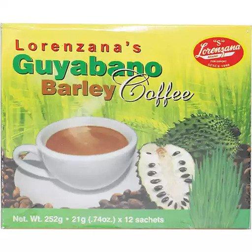 Lorenzana Guyabano Barley Coffee 21g 12s