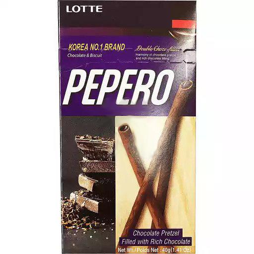 Lotte Bsc Pepero Double Choco Filled 40g