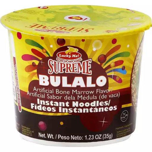 Lucky Me Noodles, Instant, Supreme, Bulalo