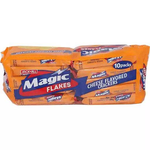 Magic Flakes Cracker Cheese 10s 28g