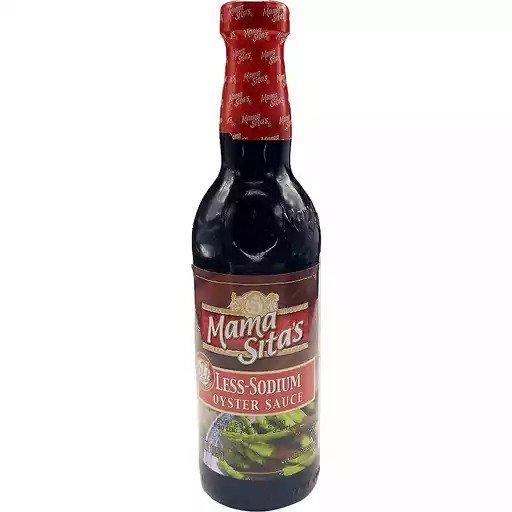 Mama Sitas Oyster Sauce Less Sodium 405g