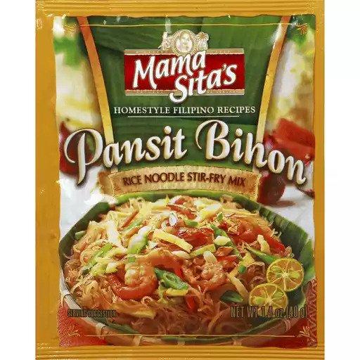 Mama Sitas Stir-Fry Mix, Pansit Bihon, Rice Noodle
