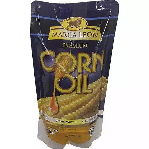 Marca Leon Corn Oil Stand Up Pouch 1l