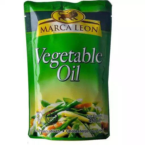 Marca Leon Vegetable Oil Stand Up Pouch 450ml