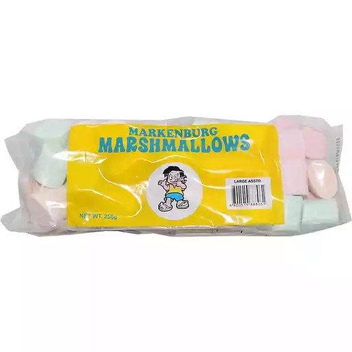 Markenburg Large Assorted Mallows 250g