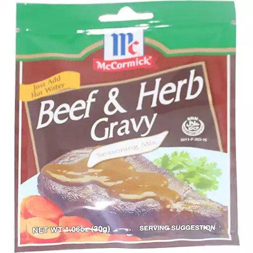 Mc Cormick Beef & Herb Gravy Sauce 30g