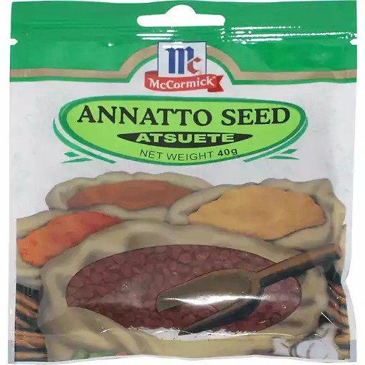 Mc Cormick Spices Annato Whole Azuete 40g