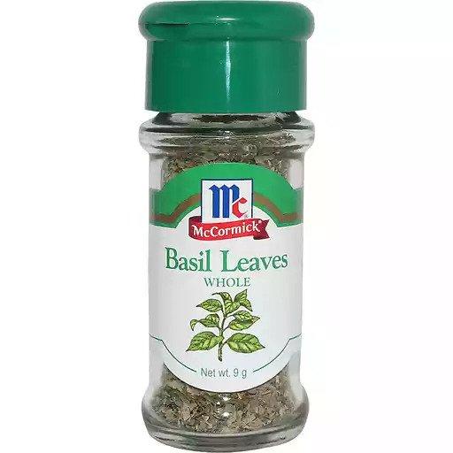 Mc Cormick Spices Basil Leaves Whole 9g