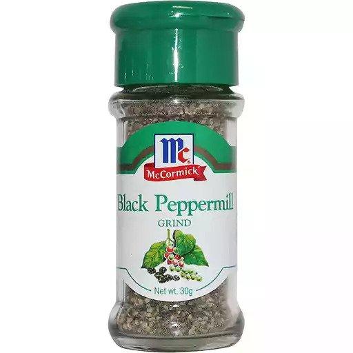 Mc Cormick Spices Black Peppermill Grind 30g