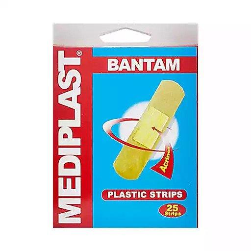 Mediplast Bantam Strip Medicated Plasters 25s
