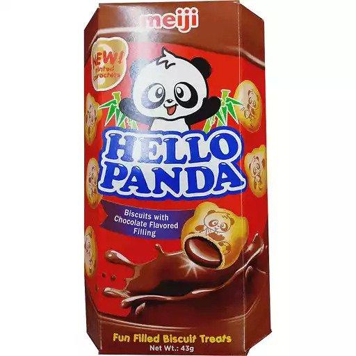 Meiji Hello Panda Biscuits with Choco Cream - 43g