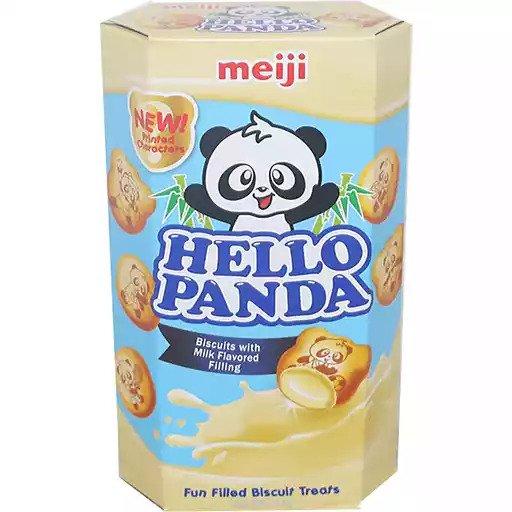 Meiji Hello Panda Biscuits With Milk Cream 43g