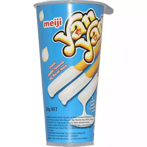 Meiji Yanyan Bicsuits Vanilla 50g