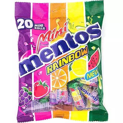 Mini Mentos Rainbow Bag 20s 200g