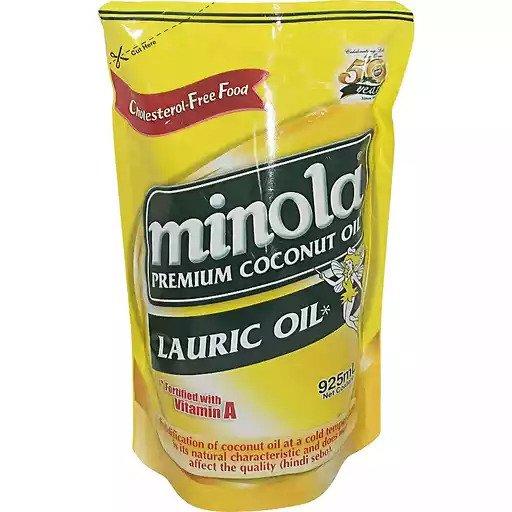 Minola Coconut Oil Stand Up Pouch 925ml
