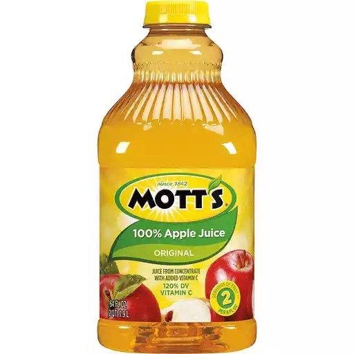 Motts 100% Apple Juice 64oz
