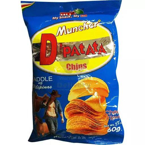 Muncher Chip D Patata Cheese 60g