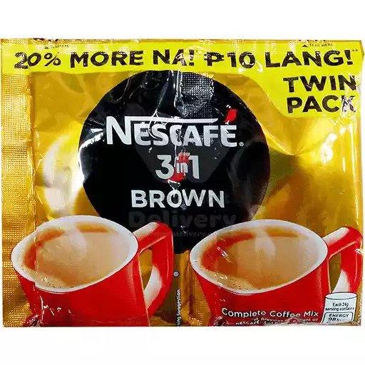 Nescafe Coffee Brown Twin Pack - 48g x 5pcs