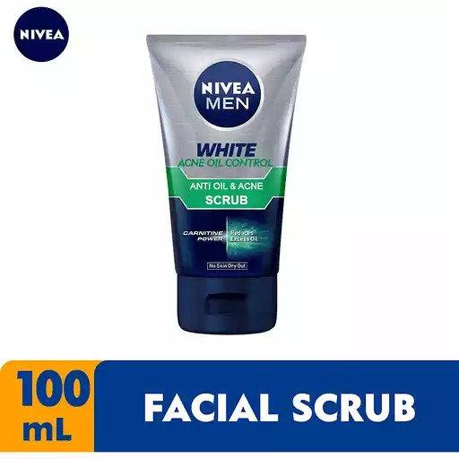 Nivea Men White Acne Oil Control Facial Wash - 100ml