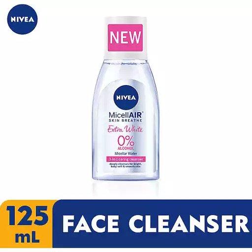 Nivea Micellar Water Extra White - 125ml