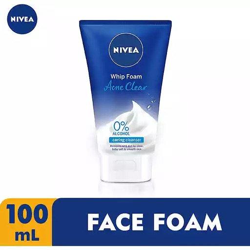 Nivea Whip Foam Acne Clear Facial Wash - 100ml