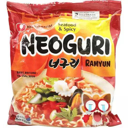 Nongshim Neoguri Seafood & Spicy Ramyun - 125g