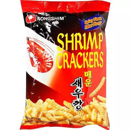 Nongshim Shrimp Crackers Hot & Spicy - 75g