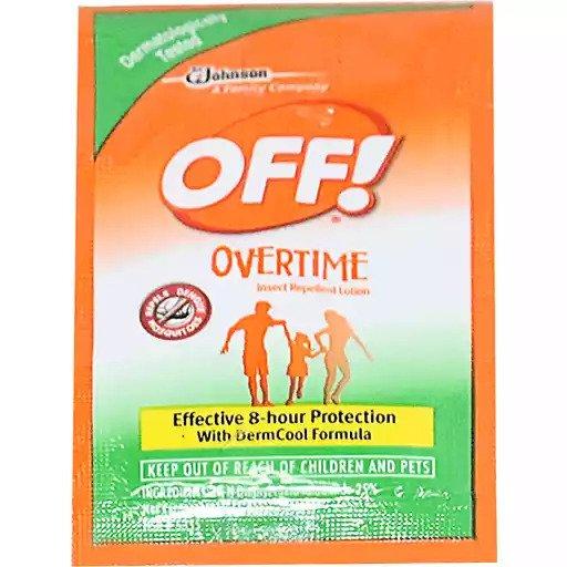 Off Repellent Overtime 6ml 3s