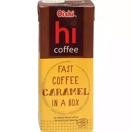Oishi Hi Coffee Fast Caramel - 250ml