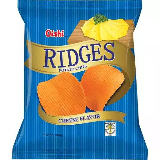Oishi Ridges Cheese - 60g
