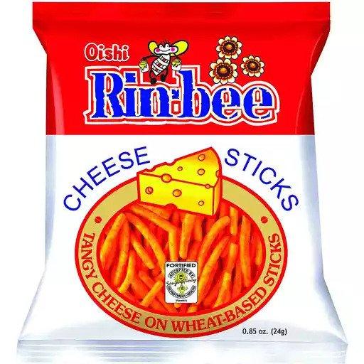 Oishi Rinbee Cheese Sticks - 24g