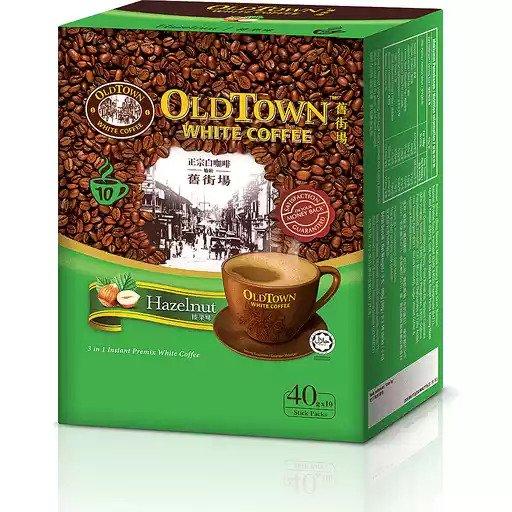 Old Town 3in1 White Hazelnut Coffee 40g 10s