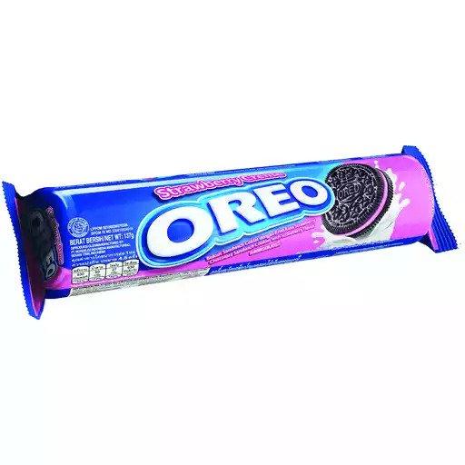 Oreo Sandwich Cookies Strawberry Slug 137g