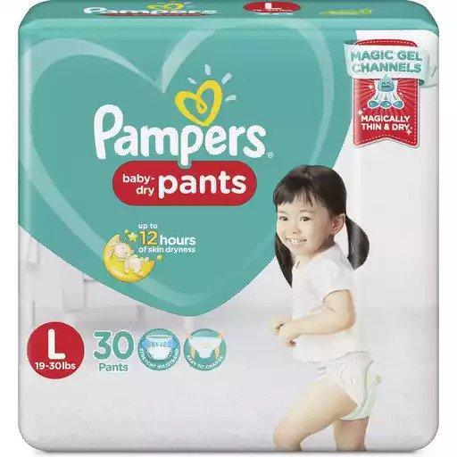 Pampers Baby Dry Pants Large Value Pack 30s