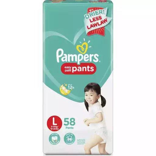 Pampers Pants Super Jumbo Pack Large 58s