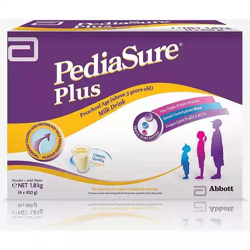 Pediasure Plus (3 years and above) Vanilla Milk Supplement - 1.8kg
