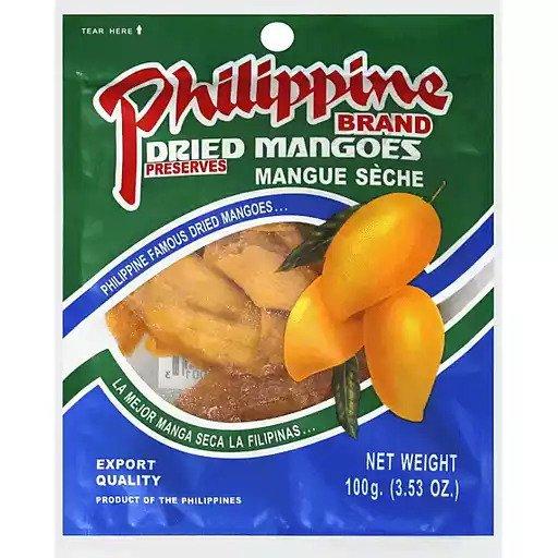 Philippine Mangoes, Dried