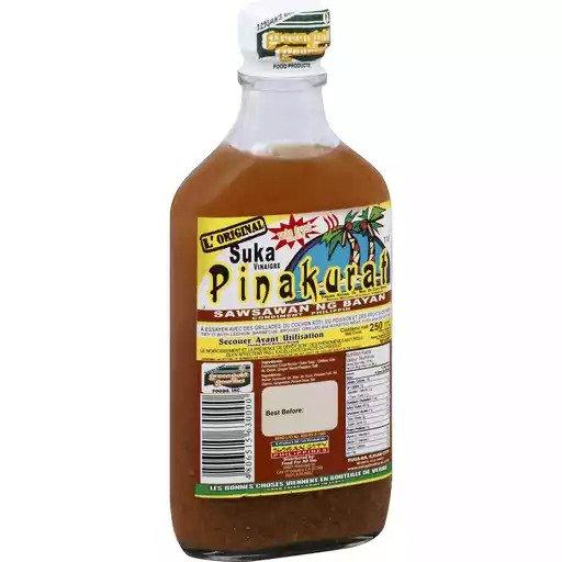 Pinakurat Condiment, Vinegar, L'Original, Extra Hot