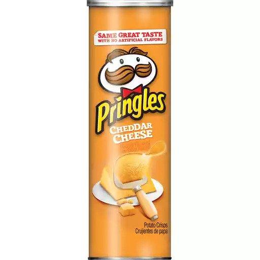 Pringles Potato Chips Cheddar Cheese - 158g