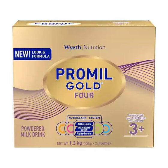 Promil Gold Four (3+ years) Powdered Milk Drink - 1.2kg
