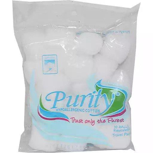 Purity Cotton Balls 30s