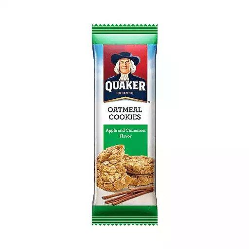 Quaker Oatmeal Cookies Apple And Cinnamon - 27g
