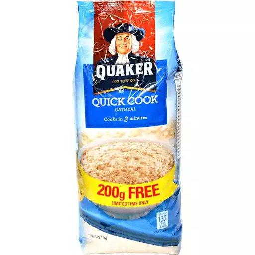 Quaker Quick Cooking Oats 800g