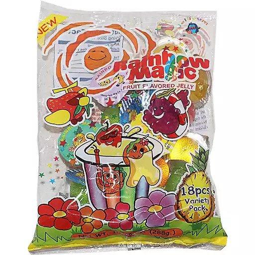 Rainbow Magic Fruit Jelly - 18pcs